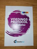Voedingsprotocol bij diabetes - Diabetesliga, Ophalen of Verzenden, Nieuw