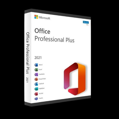 Microsoft Office 2021 Pro licence pour 1 PC, Informatique & Logiciels, Logiciel Office, Neuf, Access, Excel, OneNote, Outlook