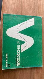 Honda CB 750 k6 parts list deel 2, Fietsen en Brommers, Ophalen of Verzenden, Zo goed als nieuw