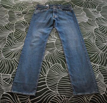 Jeans Levi's Original 501, Neuf, Enlèvement ou Envoi, W32 (confection 46) ou plus petit, Bleu