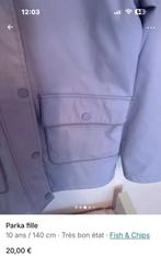 Veste Fish & Chip taille 10 ans, Enlèvement, Fille