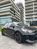 Kia Rio Black Edition GT-Line 70.500 km, Auto's, Achterwielaandrijving, Zwart, Leder en Stof, Zwart