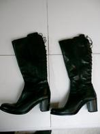 Botte haute noire Vero Cuoio pointure 40, Enlèvement ou Envoi, Comme neuf, Bottes hautes, Noir