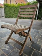 Teakstoelen 8 stuks, Tuin en Terras, Tuinstoelen, Ophalen, Zo goed als nieuw
