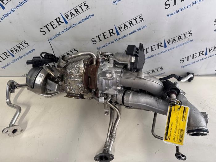 Turbo van een Mercedes E-Klasse, Auto-onderdelen, Motor en Toebehoren, Mercedes-Benz, Gebruikt, 3 maanden garantie, Ophalen of Verzenden