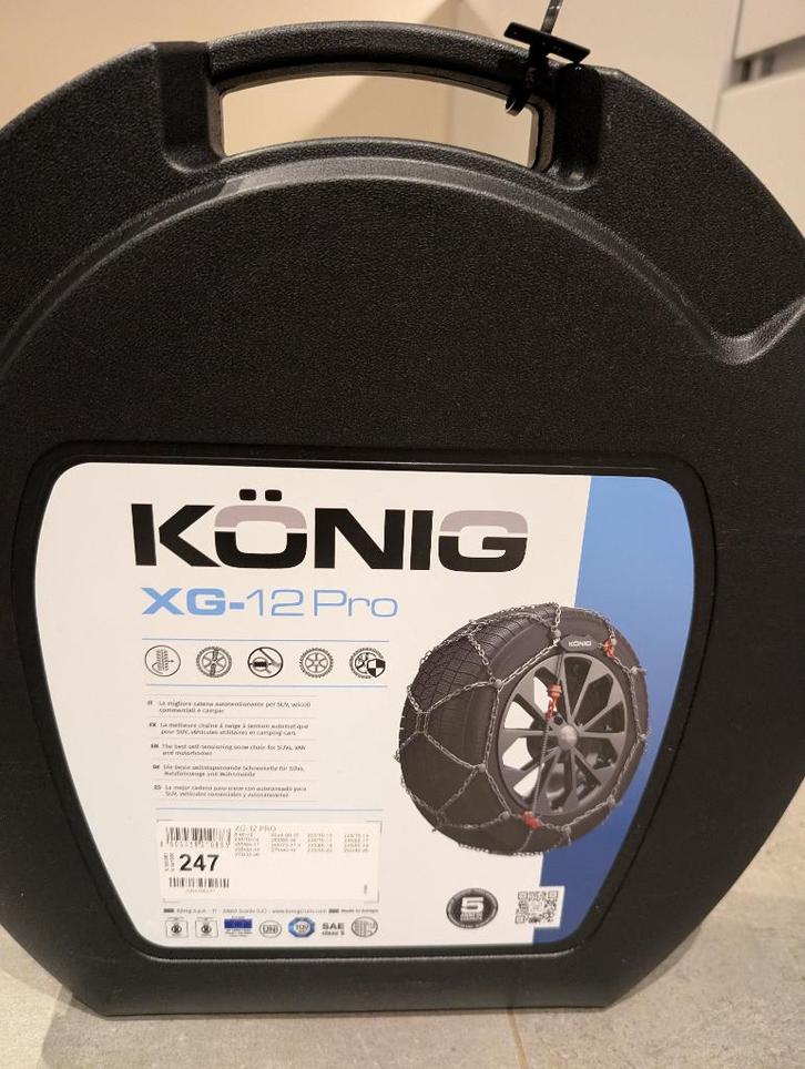 Sneeuwkettingen te huur König XG-12Pro  serie 247, Autos : Divers, Chaînes, Neuf, Enlèvement