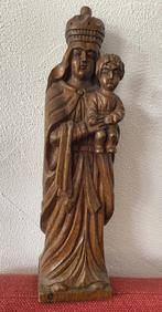 Madonna met kind - houten beeld, Ophalen of Verzenden