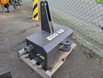LAATSTE UIT DE REEKS frontgewicht 200 kg uit stock, Enlèvement ou Envoi