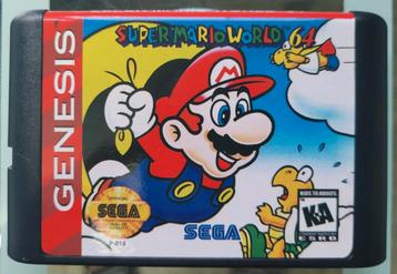 Cartouche Genesis SEGA : Super Mario World 64 beschikbaar voor biedingen