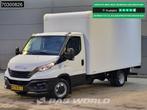Iveco Daily 35C16 Laadklep Dubbellucht Bakwagen 160PK 3,5t T, Auto's, Bestelwagens en Lichte vracht, Gebruikt, Euro 6, Iveco, Wit