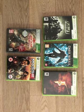 XBOX 360 games speletjes beschikbaar voor biedingen
