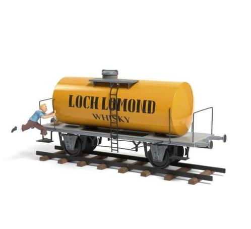 Wagon Loch Lomond Tintin, Verzamelen, Beelden en Beeldjes, Zo goed als nieuw, Overige typen, Ophalen
