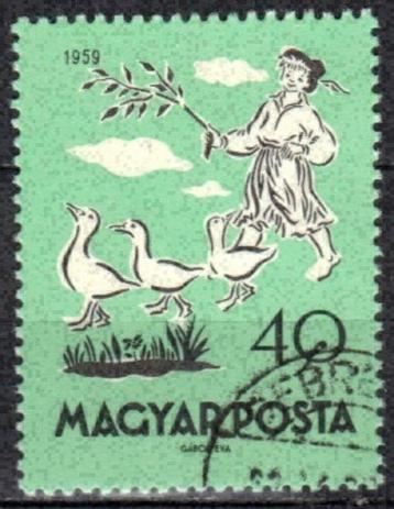 Hongarije 1959 - Yvert 1329 - Fabels (ST)