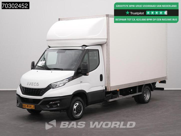 Iveco Daily 35C16 3.0L Laadklep Zijdeur Dubbellucht Navi Air, Auto's, Bestelwagens en Lichte vracht, Bedrijf, Te koop, Achteruitrijcamera