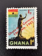 Ghana 1965 - empreinte nouvelle monnaie, Timbres & Monnaies, Timbres | Afrique, Affranchi, Enlèvement ou Envoi, Autres pays