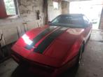 Corvettte C4, Auto's, Chevrolet, Cabriolet, Leder, Bruin, Corvette