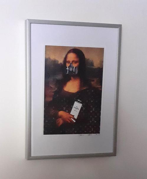 Death NYC, 'Mona Lisa/Chanel', Antiek en Kunst, Kunst | Litho's en Zeefdrukken, Ophalen of Verzenden