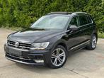 Volkswagen Tiguan 2.0 TDi 4Motion R-LINE/PANO/GPS, SUV ou Tout-terrain, Carnet d'entretien, Noir, Tissu