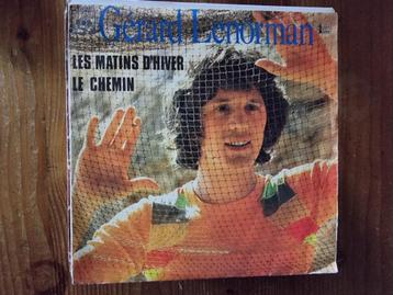 45T Gérard Lenorman - Les matins d'hiver