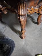 Antieke salontafel met marmer blad, Enlèvement