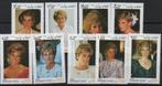 Timbres Lady Diana, Postzegels en Munten, Verzenden, Postfris, Koningshuis