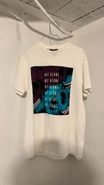 T-shirt Pull & Bear, Vêtements | Hommes, T-shirts, Comme neuf, Pull & bear, Blanc, Taille 46 (S) ou plus petite