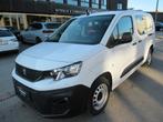 Peugeot Partner 1.5 BlueHDi L2 Heavy Dubbel cab 5Pl-Navi-A/C, Auto's, Voorwielaandrijving, Stof, Euro 6, 4 cilinders
