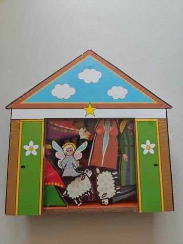 Crèche en bois, Divers, Noël, Enlèvement ou Envoi, Neuf