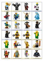 Losse LEGO collectable minifigures, deel 1, Ophalen of Verzenden, Lego, Zo goed als nieuw