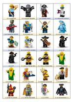 Losse LEGO collectable minifigures, deel 1, Comme neuf, Lego, Enlèvement ou Envoi