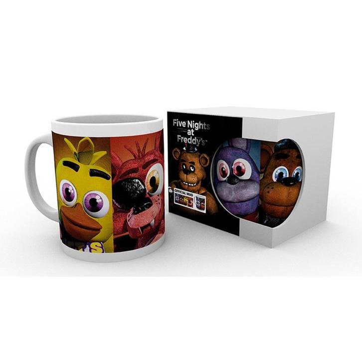 Five Nights At Freddy's - Mug - 320 ml - Faces - Rel: 2023, Verzamelen, Poppetjes en Figuurtjes, Nieuw, Verzenden