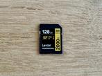 Geheugenkaart Lexar Professional 128GB SDXC UHS-II 2000x V90, TV, Hi-fi & Vidéo, Photo | Cartes mémoire, SDXC, Comme neuf, 128 GB