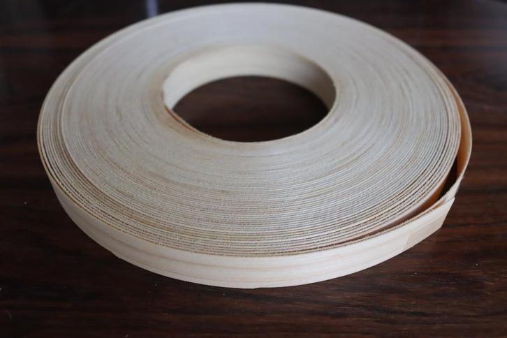 Beuk fineer kantenband, Bricolage & Construction, Bois & Planches, Comme neuf, Autres types, Hêtre, 300 cm ou plus, Enlèvement