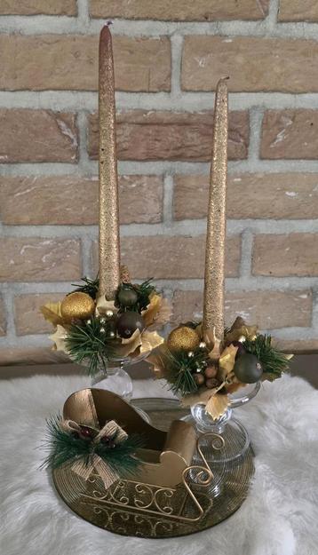 Kerstdecoratie : volledige set (= 8 items) beschikbaar voor biedingen