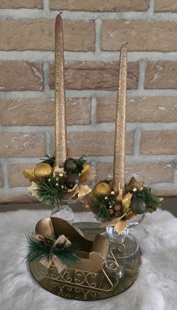 Kerstdecoratie : volledige set (= 8 items), Diversen, Kerst, Nieuw, Ophalen of Verzenden