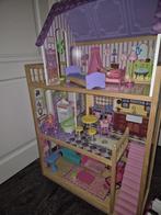 KidKraft Kayla Houten Poppenhuis met accessoires, Verzamelen, Poppenhuizen en Toebehoren, Ophalen, Zo goed als nieuw, Poppenhuis