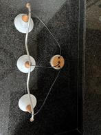 Hanglamp - 3 pendels - Italiaans, Zo goed als nieuw, 50 tot 75 cm, Ophalen, Glas