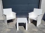 Tuinset wit, Tuin en Terras, Ophalen, Gebruikt, Tuinset