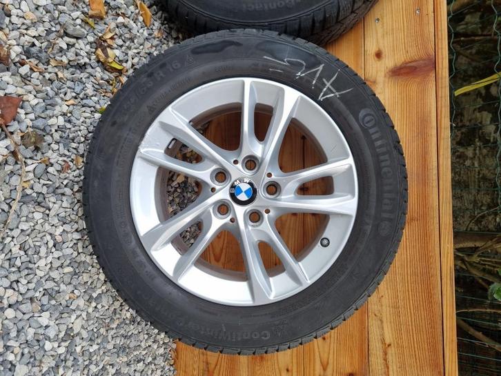 4 originele BMW-velgen 195/65 R15, Auto-onderdelen, Banden en Velgen, Velg(en), Winterbanden, 16 inch, 195 mm, Gebruikt, Ophalen