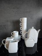 Niet gebruikt! Simpel wit koffie set zonder gebreken!, Antiek en Kunst, Ophalen