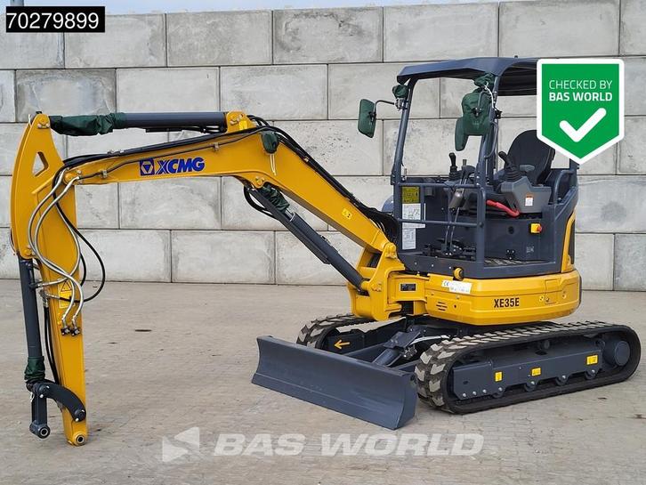 XCMG XE35 E FACTORY WARRANTY - YANMAR ENGINE, Zakelijke goederen, Machines en Bouw | Kranen en Graafmachines, Graafmachine