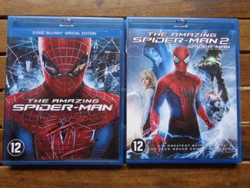 )))  Bluray The Amazing Spiderman 1 & 2  //  Marvel  (((