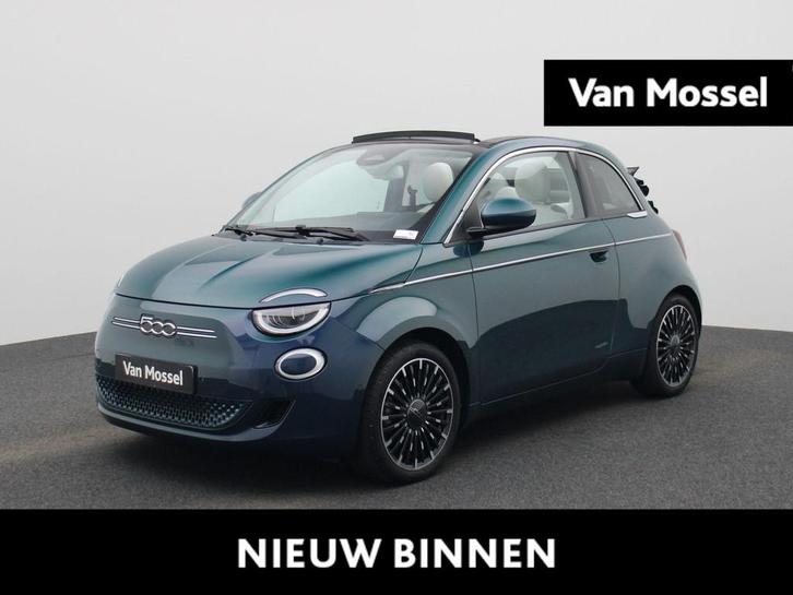 Fiat 500 C La Prima 42 kWh, Auto's, Fiat, Bedrijf, Te koop, 500C, ABS, Achteruitrijcamera, Adaptive Cruise Control, Airbags, Airconditioning