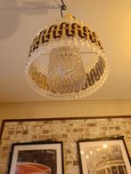 Suspension luminaire vintage, Maison & Meubles, Lampes | Lustres, Utilisé, Enlèvement ou Envoi, Verre