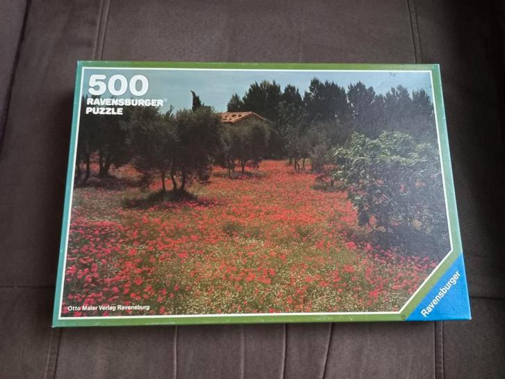 Ravensburger 500 stuks - In de Provence, Hobby en Vrije tijd, Denksport en Puzzels, Gebruikt, Legpuzzel, 500 t/m 1500 stukjes