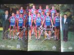 wielerposter 1995 team colnago lampre   fondriest, Comme neuf, Envoi