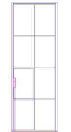 Veligheids glas / ruit voor gietijzeren deuren, Ophalen, Minder dan 80 cm, Minder dan 80 cm, Nieuw