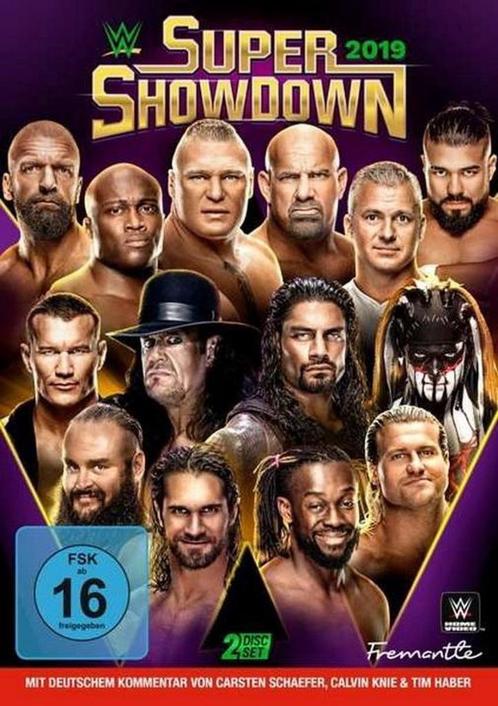 WWE: Super Show-Down 2019 (Nieuw in plastic), CD & DVD, DVD | Sport & Fitness, Neuf, dans son emballage, Autres types, Sport de combat