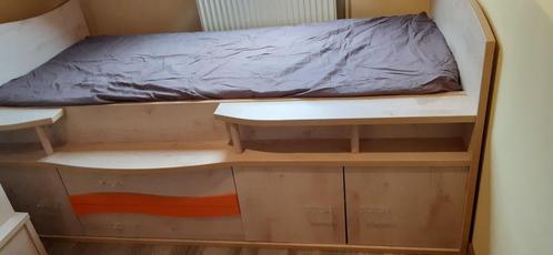 DEGELIJKE ROBUUSTE KINDERKAMER VOLLEDIG EIK MORRES MEUBELEN, Kinderen en Baby's, Kinderkamer | Complete kinderkamers, Zo goed als nieuw