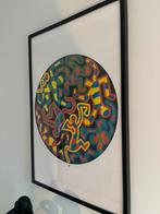 Keith Haring poster, Antiek en Kunst, Kunst | Litho's en Zeefdrukken, Ophalen of Verzenden